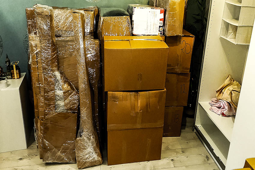 Упаковка вещей